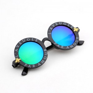 RUISEN'S – lunettes de soleil à la mode pour animaux de compagnie, monture ronde, accessoires pour chiens, 855