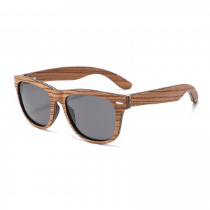 RUISEN'S TAC Gafas de sol polarizadas UV400 de madera para hombres y mujeres W6074