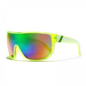 RUISEN'S Sports Lunettes de ski surdimensionnées une pièce UV400 KD100