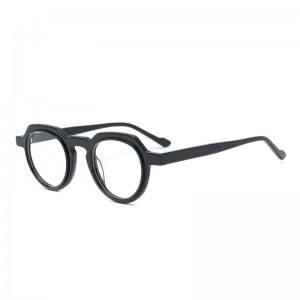 Montura de gafas ópticas de acetato poligonal de moda de RUISEN X014