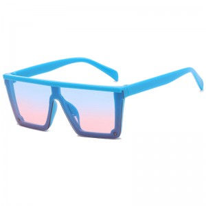 RUISEN'S Lunettes de soleil mode une pièce pour enfants à grandes jantes 6652