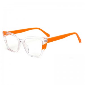 RUISEN'S Fashion Square Frame Acetate Patchwork משקפיים אופטיים 9930