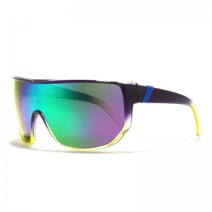 RUISEN'S Sports Lunettes de ski surdimensionnées une pièce UV400 KD100