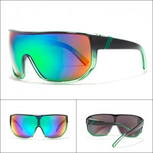 RUISEN'S Sports Lunettes de ski surdimensionnées une pièce UV400 KD100