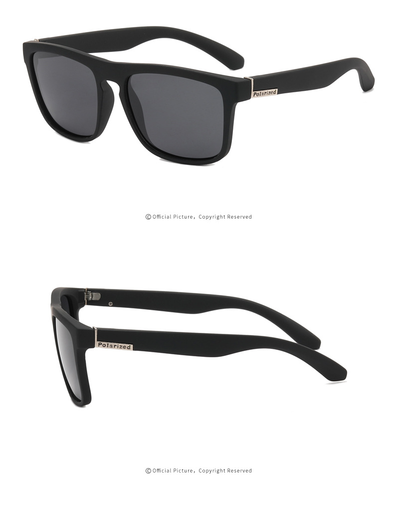 ● HD Polarized Sunglasses: The exquisite Sports enhances your wearing comfort and makes you more charming in the crowd. RUISEN men’s and women’s Sports Sunglasses have a durable eyewear frame that cannot be altered or damaged by changes in climate and temperature.