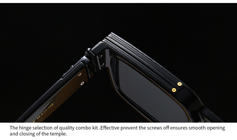 Wholesale Fashion Narrow Square PC Sunglasses-4