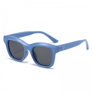 RUISEN’S Fashion Square Frame Kids Polarized Sunglasses RS-7158