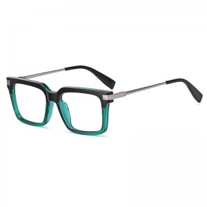 Ruisen's Men's TR90 Fashion Square Frame Optical Frame 93397