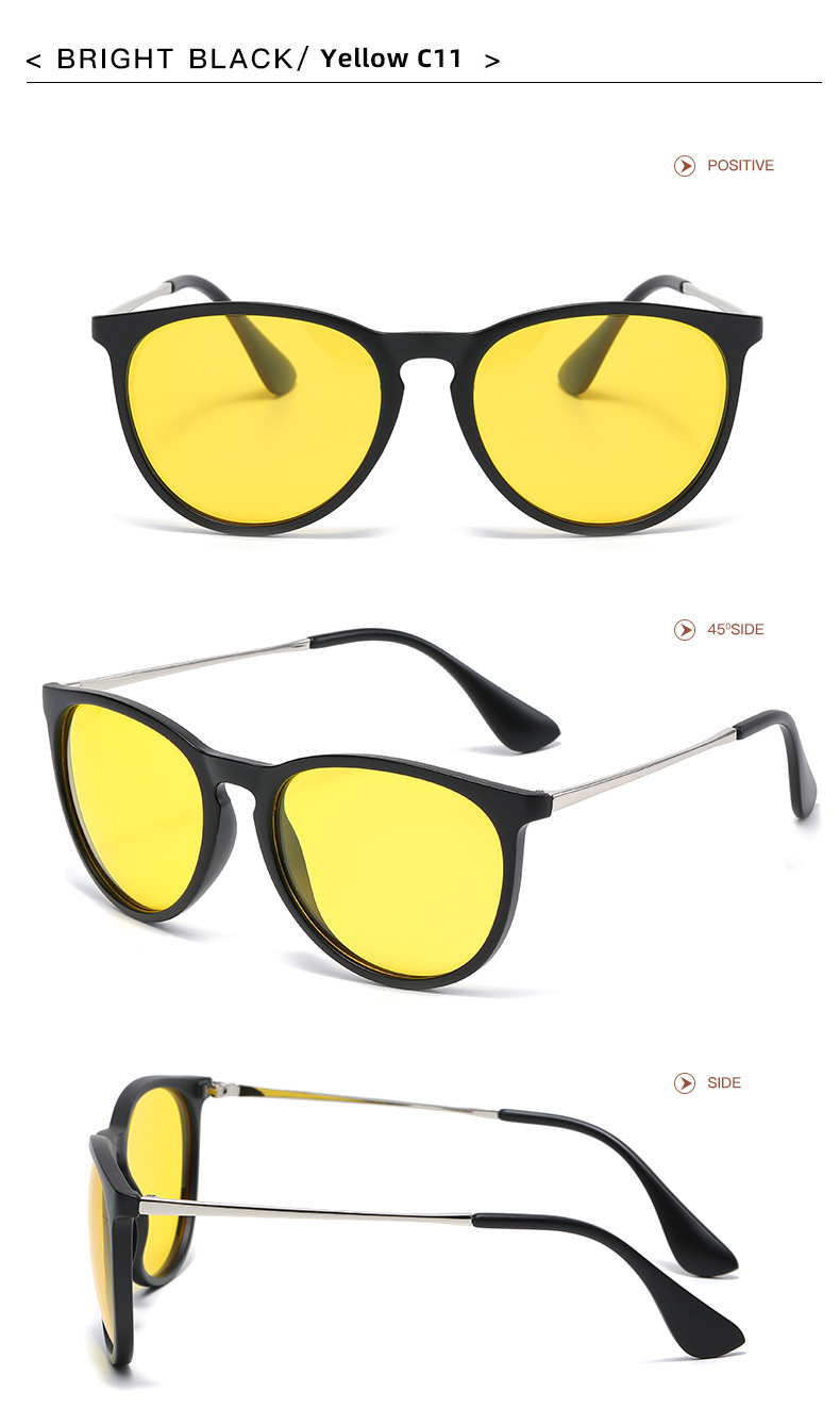 Round Sunglasses for Women Men Classic