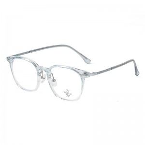 RUISEN'S Fashion Montature in acetato chiaro anti-blu M3726