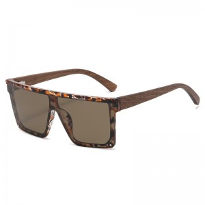 RUISEN'S Lunettes de soleil en bois pour hommes, nouvelle mode, 62622