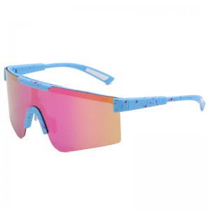 RUISEN'S lunettes de soleil de sport de plein air lunettes de cyclisme pour hommes lunettes de soleil polarisées colorées à changement de couleur 9961