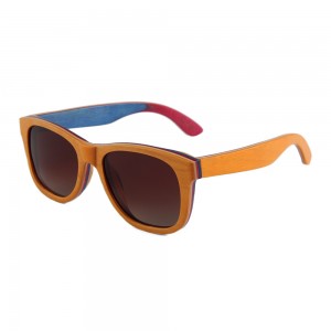 RUISEN’S New Fashion Frameless Wooden UV400 Sunglasses RS-W3008