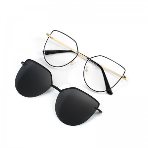 Nuevas gafas de sol con clip para hombre y mujer Cat Eye de RUISENS 7002