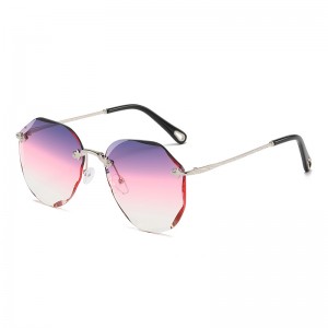 RUISEN’S Women’s New Rimless Sunglasses 5901