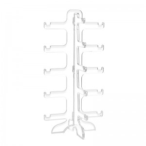 RUISEN'S abnehmbarer Kunststoff-Sonnenbrillen-Präsentationsständer RS-020