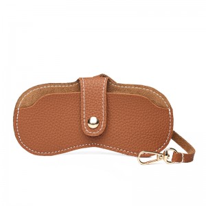 Pochette pour lunettes de soleil en cuir souple RUISEN'S RS-3756