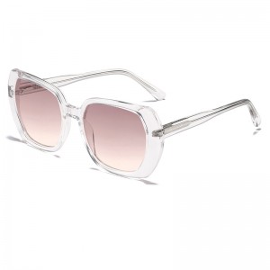 RUISEN'S Lunettes de soleil carrées en acétate pour femme 21125