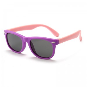 Lunettes de soleil anti-UV en silicone pour enfants RUISEN'S