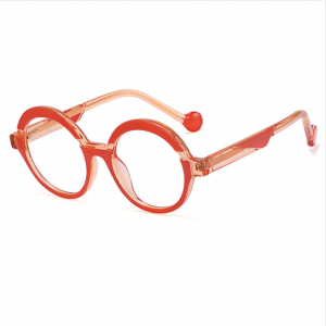 RUISEN'S Montature da donna in acetato leggero anti-blu 82039