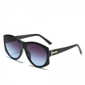 RUISEN'S Damen-Sonnenbrille mit großem Rahmen, Street Catwalk, 9132