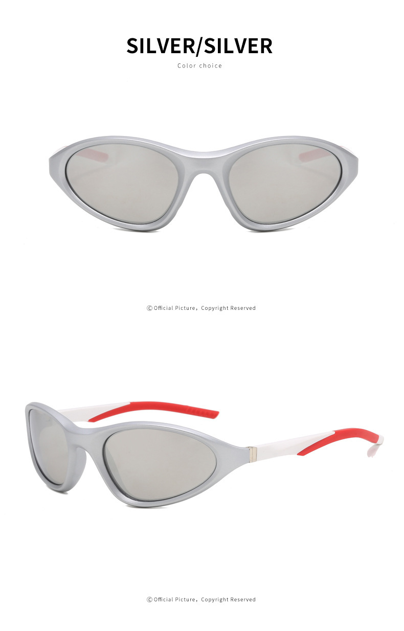 RUISEN'S Sports Oval Gafas de sol para deportes al aire libre 3012