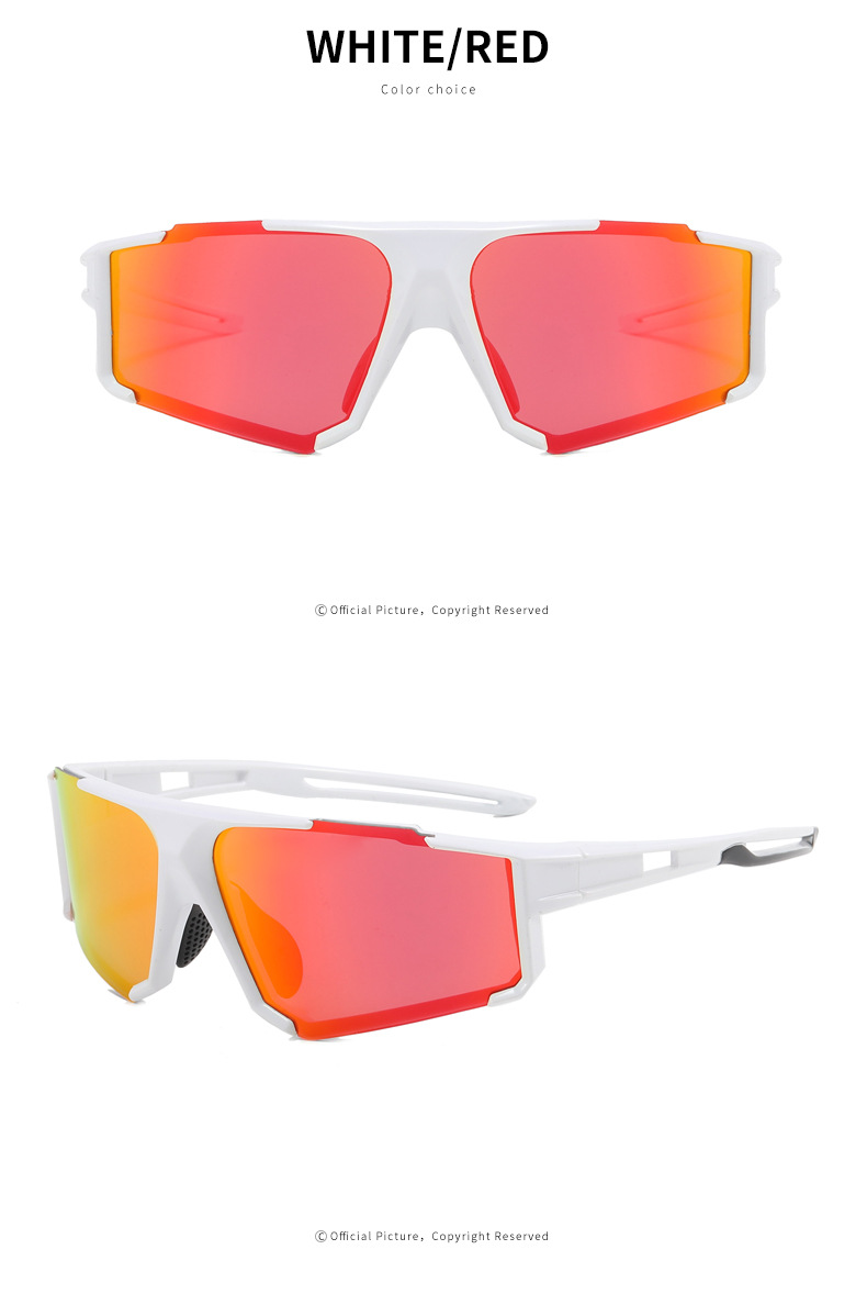 משקפי שמש TR90 עמידים בפני UV 9935 של RUISEN'S Sports Polarized לגברים ולנשים