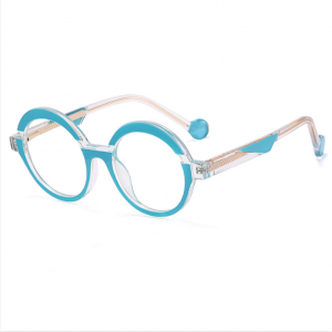 RUISEN'S Montature da donna in acetato leggero anti-blu 82039