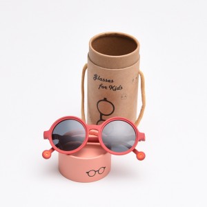 Estuche cilíndrico para gafas de sol para niños RUISEN'S RS-0805