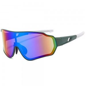 RUISEN'S Sports – lunettes de soleil de cyclisme intégrées à grande monture, BL8001