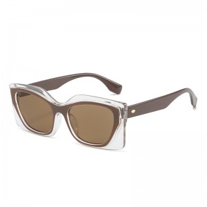 RUISEN'S Fashion Cat-Eye-Sonnenbrille für Damen aus hochwertigem Kunststoff, 3995