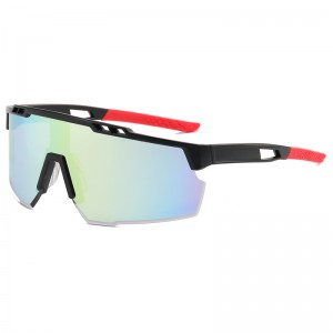 RUISEN'S Sports Herren-Sonnenbrille zum Radfahren mit schillernden Farben 9963