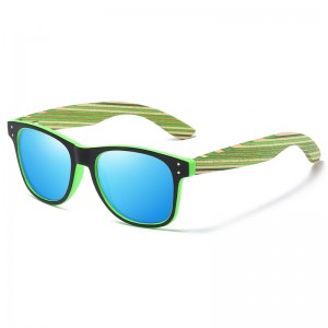 RUISEN'S New Fashion and Classic Square Frame Wooden Sunglasses RS-5088