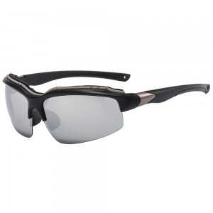 RUISEN'S Sports Halbrahmen-Sonnenbrille mit Wind- und Sandschutz 5801