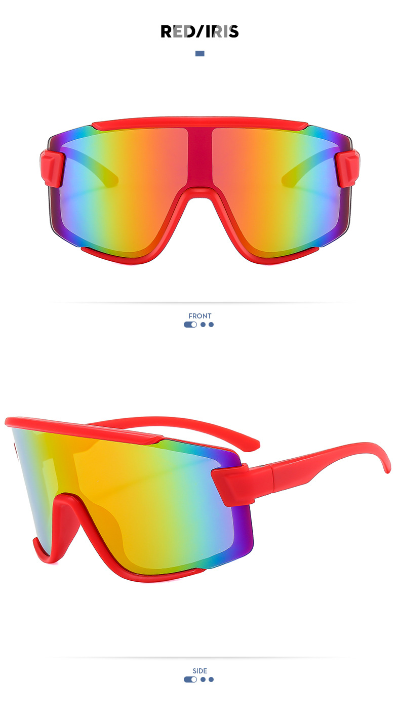 Lunettes de sport coupe-vent RUISE'S, lunettes de soleil de cyclisme en plein air H3247