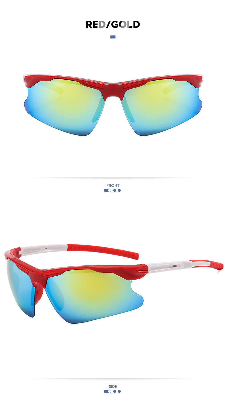 RUISEN'S Sports winddichte Outdoor-Sonnenbrille für Unisex BL5813