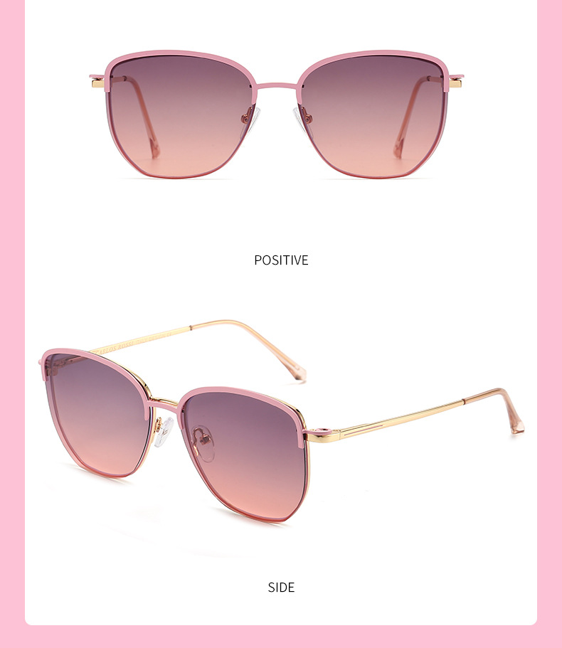 Men's and women's fashionable sunglasses