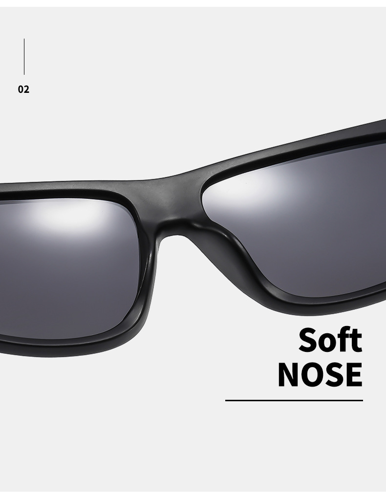 RUISE'S Sports Lunettes de soleil polarisées pour homme 363