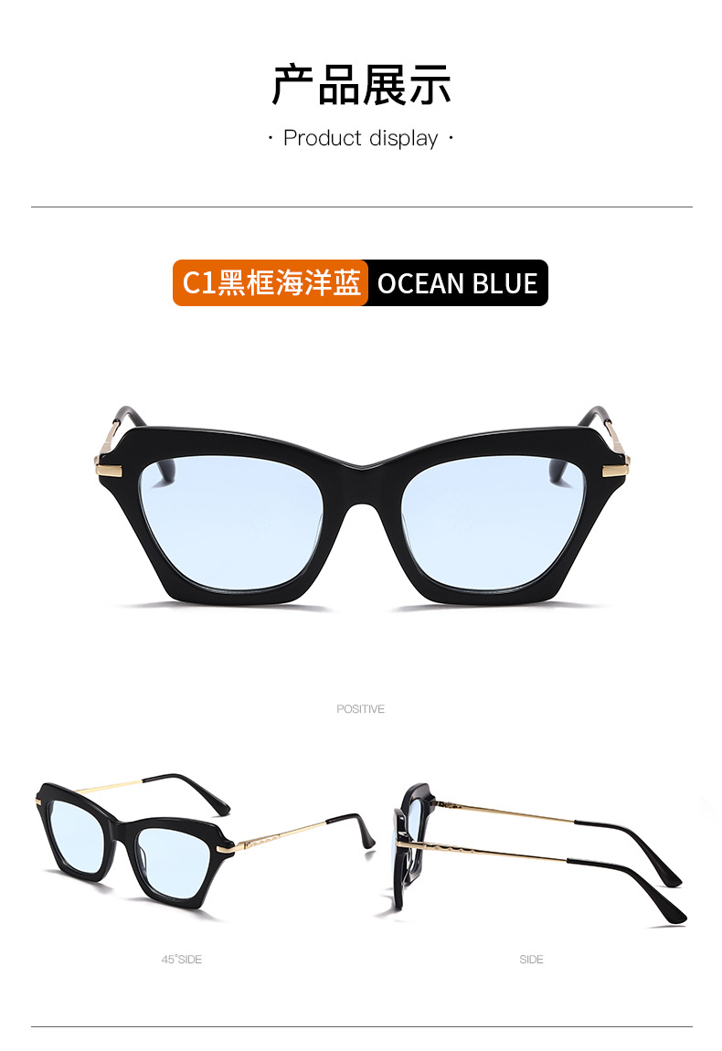  Acetate Fashion Acetate Frame Nylon Lens Sunglasses  32026