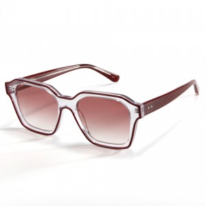 RUIREN'S LAETUS Privatum Mosaic Acetate Sunglasses 22sa009