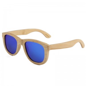 Gafas de sol retro de madera de RUISEN para hombre y mujer B2018