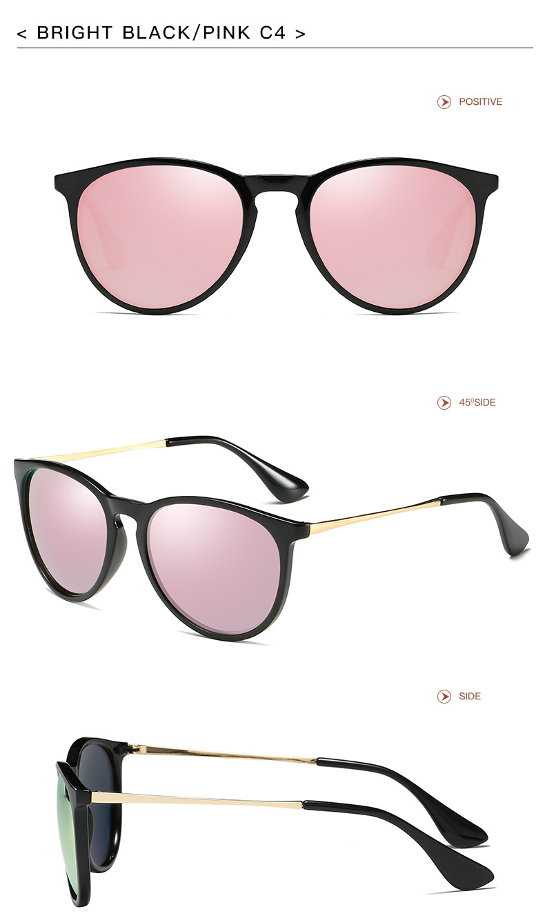 Round Sunglasses for Women Men Classic