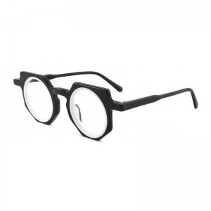 RUISEN’S Multilateral Trend Acetate optical Mirror Frame Glasses G2392