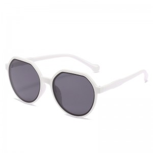 RUISEN'S Modische Vintage-Sonnenbrille mit rundem Rahmen 10655 98052 6533