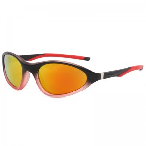 RUISEN'S Sports Oval Outdoor Sports Glasses Sunglasses 3012