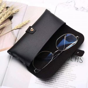 RUISEN'S New High-gradu Fashion Leather Glasses Case RS-B001