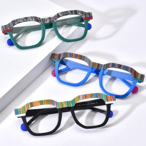 RUISEN’S Custom Square Quirky Eyeglass Frames  19364