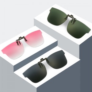 Lunettes de soleil polarisées à clip, lunettes de conduite pour conducteur, 8347-48