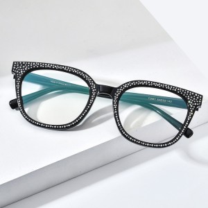 RUISEN’S Custom Diamond Plate Eyeglass Frames TOMY