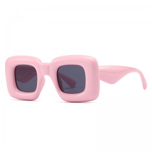 RUISEN'S Creber Frame Plastic Sunglasses 86629